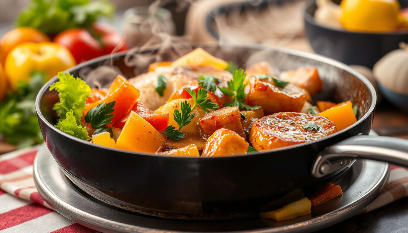 Discover simple one-pan recipes that simplify weeknight cooking for busy professionals. These meals save time, reduce cleanup, and ensure nutritious eating without extra effort. Perfect for balancing work and healthy meals.