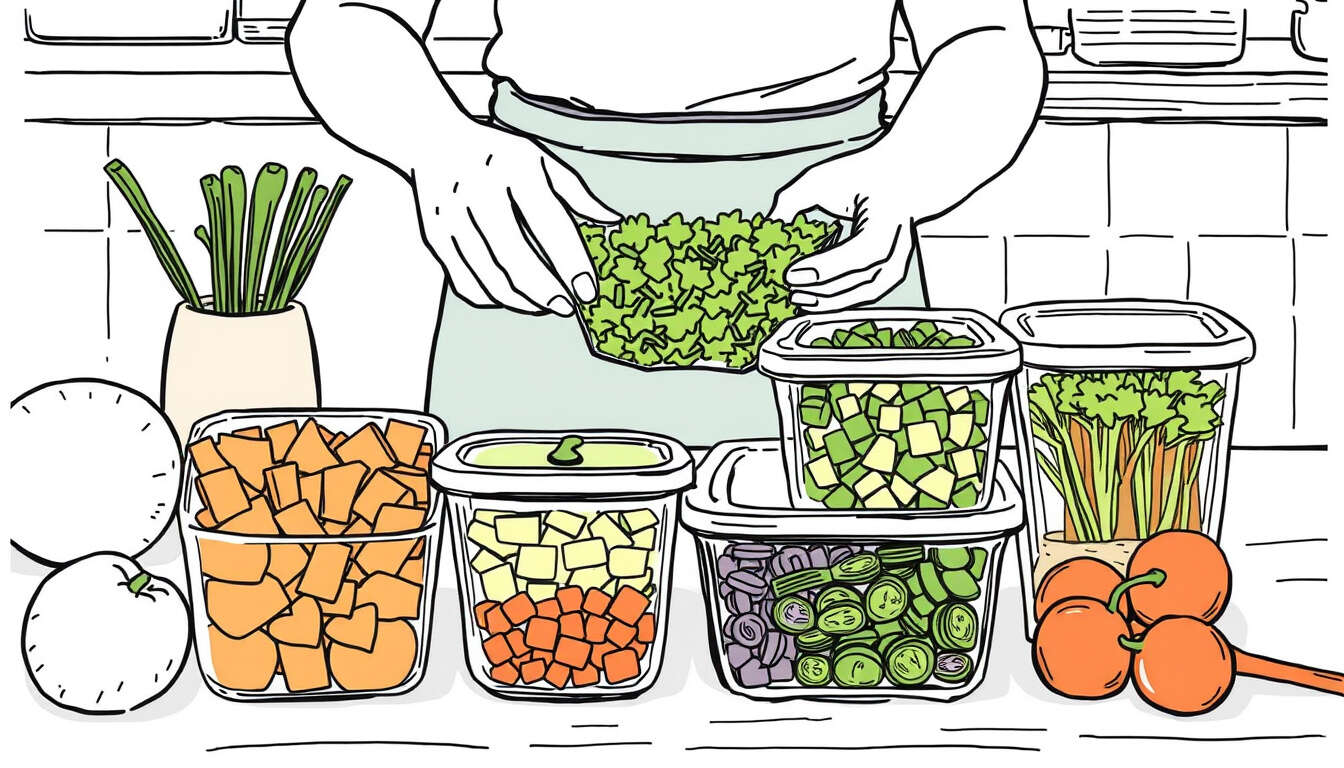 Learn practical techniques to prepare vegetables ahead of time, making it easier to enjoy nutritious meals without spending hours in the kitchen. This approach helps busy professionals save time and stay healthy with minimal effort.